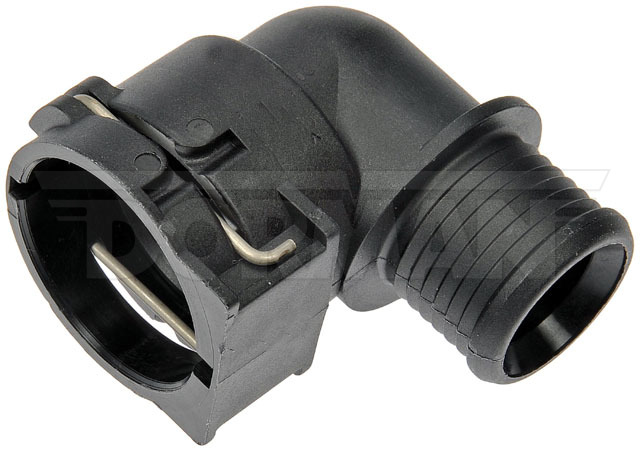 Dorman 800449 1.6 in. 90 Degree HVAC Heater Hose Connector, Black