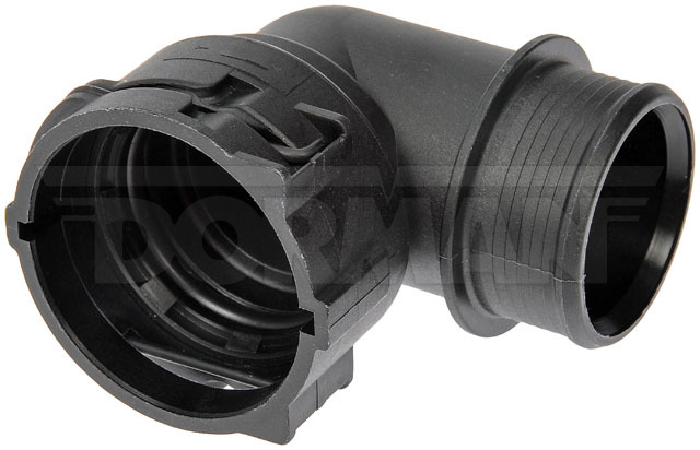 Dorman 800317 2.32 in. 90 Degree HVAC Heater Hose Connector, Black