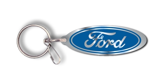 004191R01 Ford Oval Enamel Key Chain