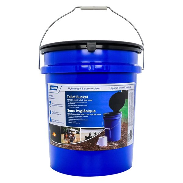 Picture of Camco 41549 Toilet Bucket with Seat Kit