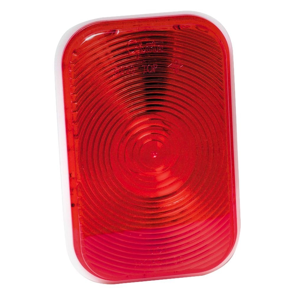 Grote Perlux 52202 Rectangular Stop Tail Turn Lamp, Red