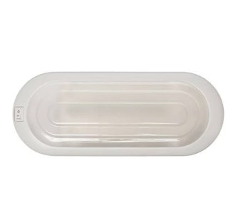 74557 1.5 in. Vent Cap Screw Do for 1994-1996 Chevrolet Corvette - White