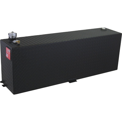 71212PC 60 gal Vertical Rectangular Transfer Fuel Tank, Black