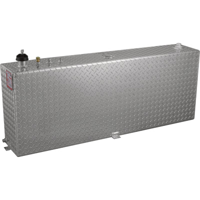 72545 45 gal Vertical Transfer Fuel Tank - Diamond Plate