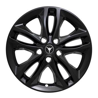 IMP406BLK 17 in. Wheel Cover, Gloss Black for 2016-2018 Malibu