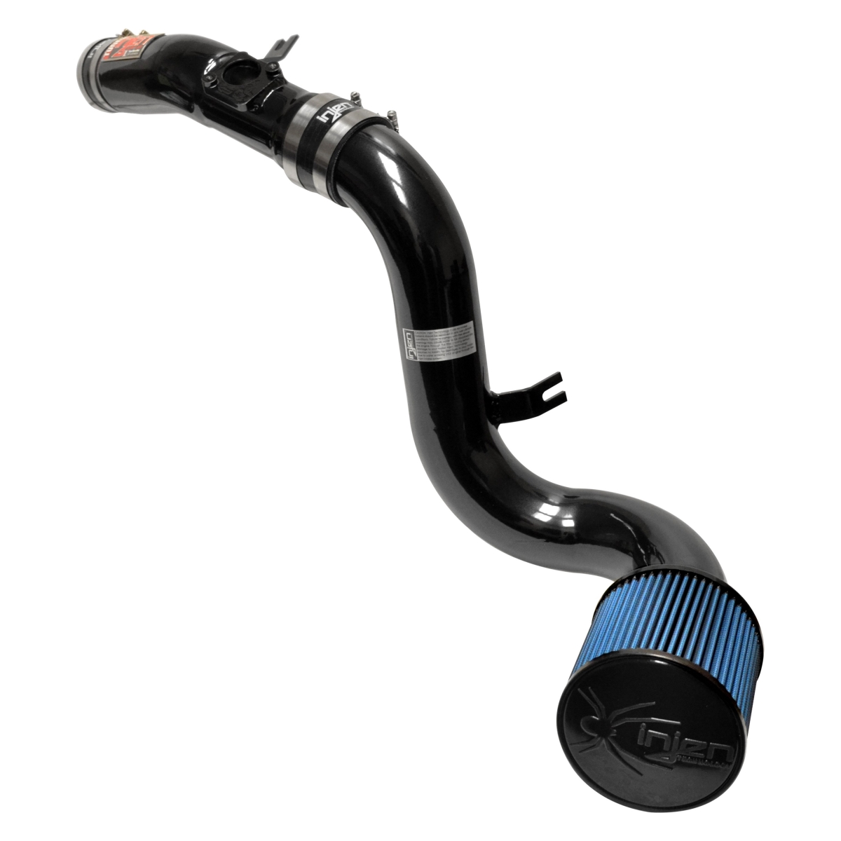 SP1581BLK SP Series Polished Black Cold Air Intake System with Blue Filter for 2017-2017 Honda Civic SI