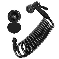 D6U-DFSA188BK Exterior Quick Connect Spray Port - Black