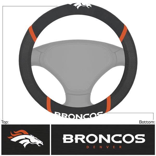 Denver Broncos NFL Steering Wheel Cover