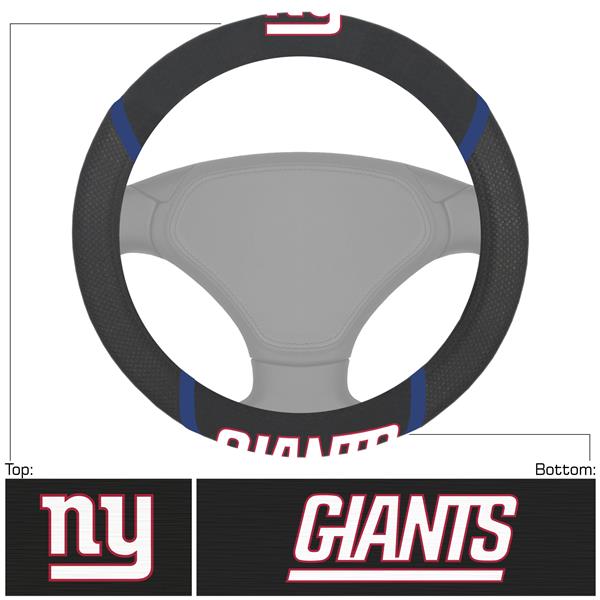 New York Giants NFL Steering Wheel Cover