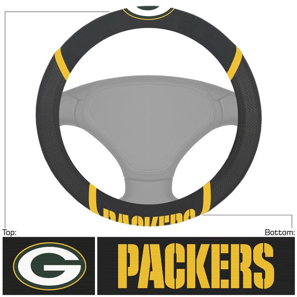 FAN-21528 Green Bay Packers NFL Steering Wheel Cover