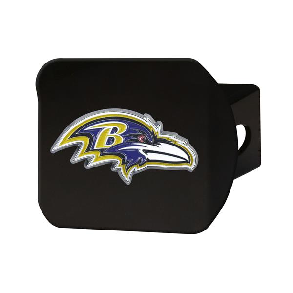 FAN-22535 Baltimore Ravens NFL Hitch Cover - Black
