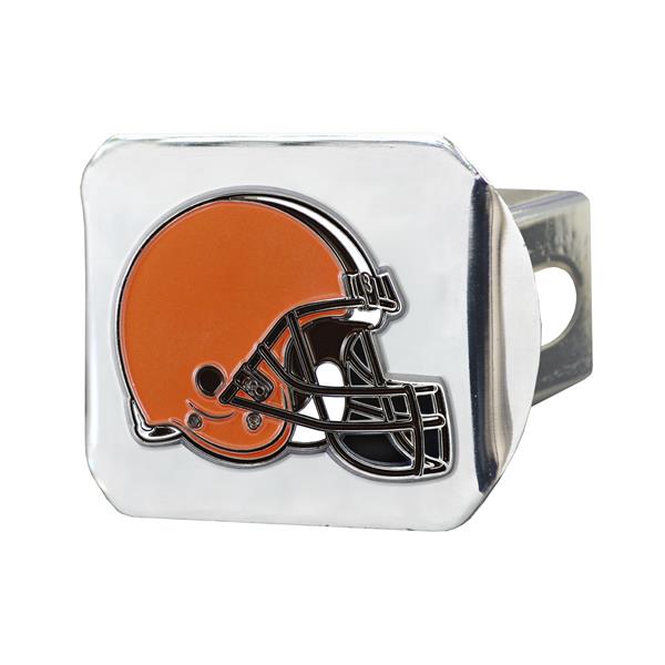 Logo Brands Cleveland Browns Chrome Hitch Cover