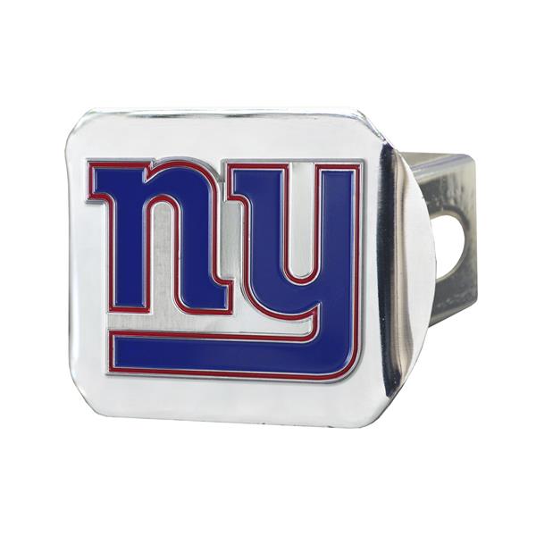 Logo Brands New York Giants Chrome Hitch Cover