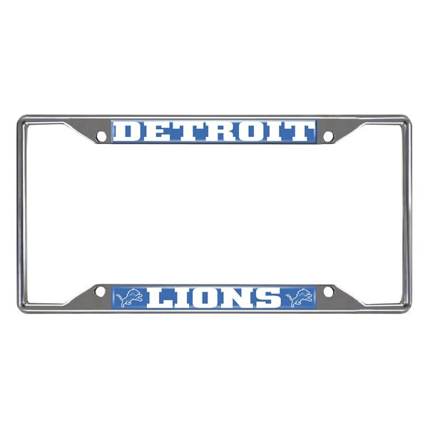 Picture of Fanmats FAN-15197 Detroit Lions NFL License Plate Frame