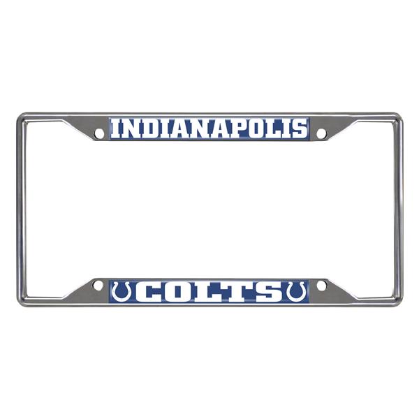 Picture of Fanmats FAN-17214 Indianapolis Colts NFL License Plate Frame
