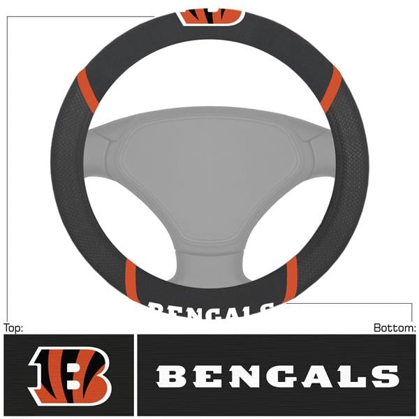 FAN-18566 Cincinnati Bengals NFL Steering Wheel Cover