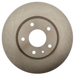 Brake Rotor - Silver - For 2013-2016 Mazda CX-5 - Durable & Corrosion Resistant