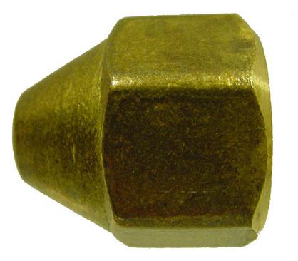 A1W-ME1699 Female POL Cap Brass Body Plug