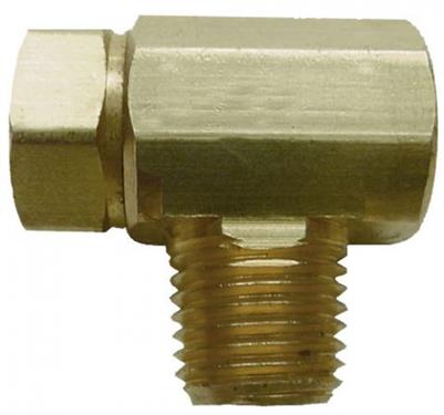 A1W-ME1700A 0.25 in. Female Inverted Flare Tee Block
