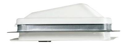 Roof Vent - Smoke Lid with Polar White Screen Frame
