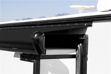 96 ft. Alpine Slide Out Cover - White & Off White
