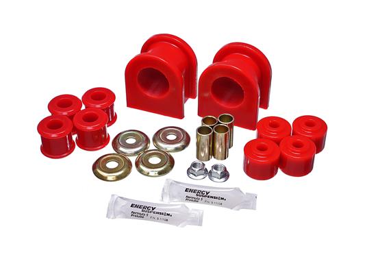 Rear Red Polyurethane 36 Millimeter With Cast Metal Bracket
