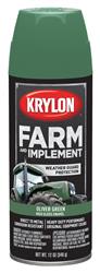 S24-1943 12 oz Krylon Farm & Implement Paint - Oliver Green