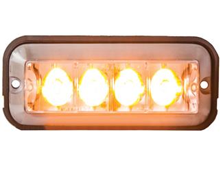 Buyers Products Company Amber Raised 5 Inch LED Strobe Light - 8891004