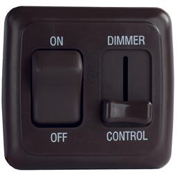 Valterra V46-LDSDIM25 Pulse Wave Modulation LED Dimmer Switch - Black