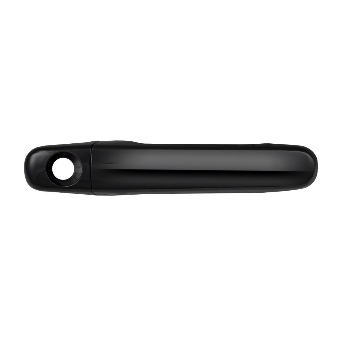 Balck Gloss Exterior Door Handle Cover for 2008-2017 Buick Enclave, Black