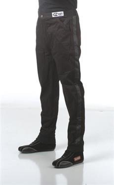 112008 SFI-1 1 Layer Pyrovatex Pants, Black - 3X