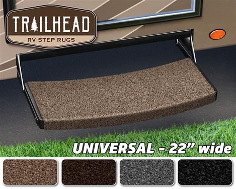 20220 Trailhead Universal RV Step Rug, Buckskin Brown
