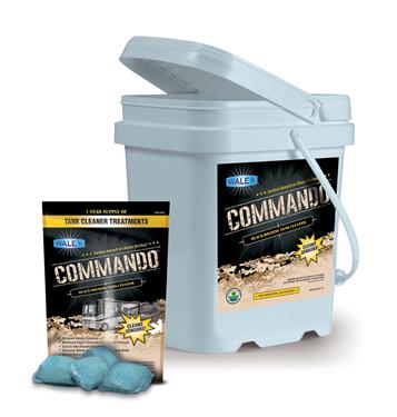 CMDOBK Commando Black Holding Tank Cleaner