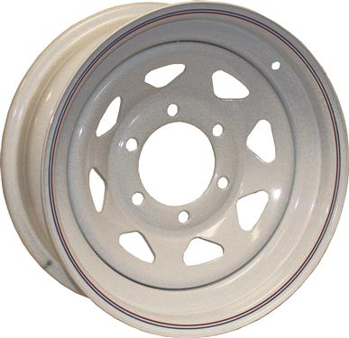 20354 14 x 6 in. Spoke 5H-4.5 Galvanized Trailer & Wheel