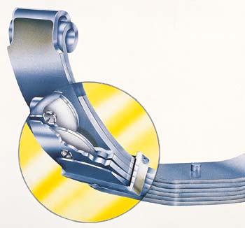 CS003F Dakar Leaf Spring for 1981-1990 Toyota Land Cruiser