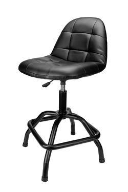 Performance Tool Adjustable High Back Pneumatic Shop Stool (W85031)