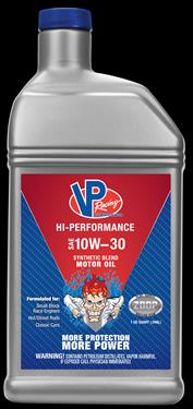 2955 Hi-Performance Racing SAE 10W-30 Motor Oil