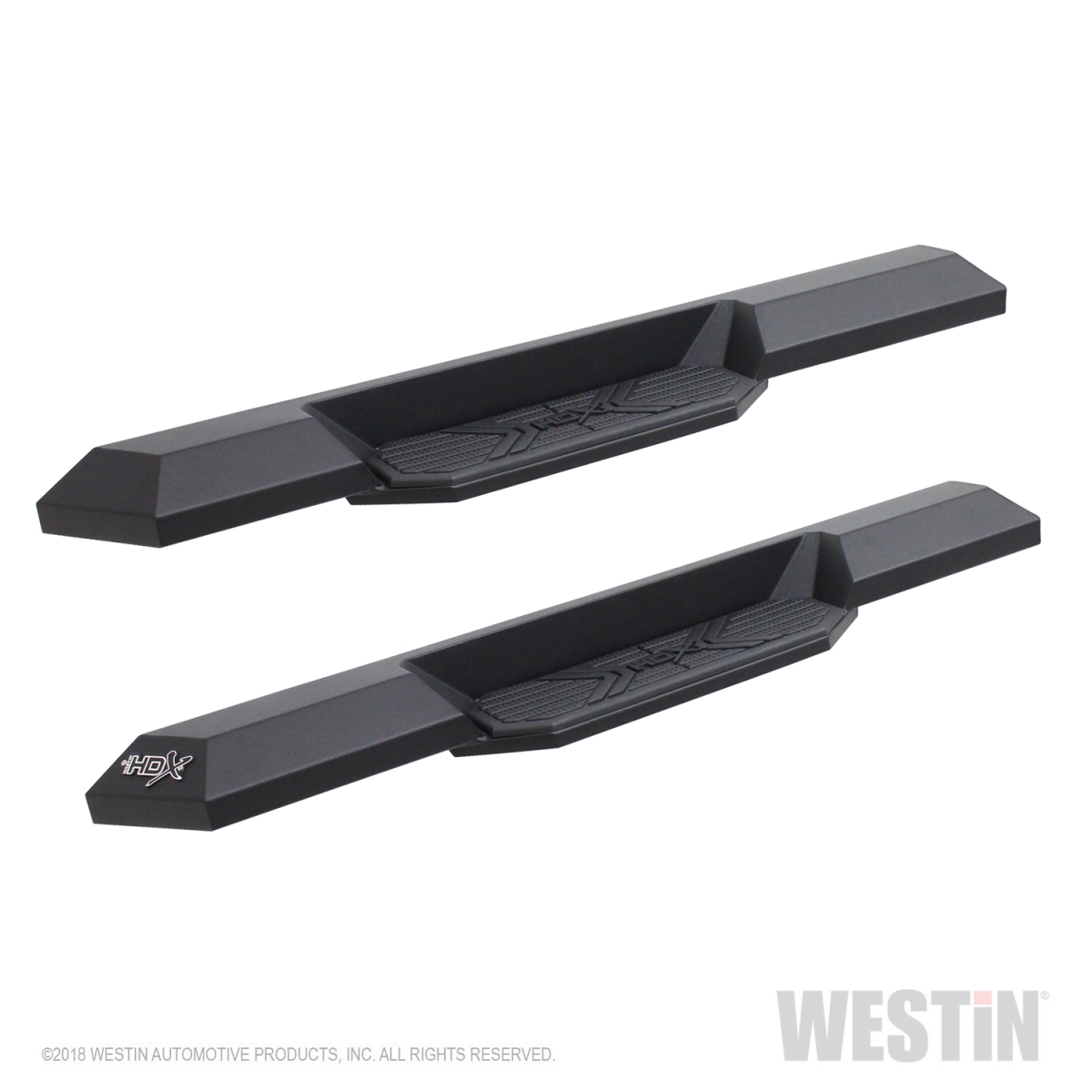 W16-5624055 HDX Xtreme Wheel-to-Wheel Textured Black Running Boards for 2019-2019 Jeep Wrangler