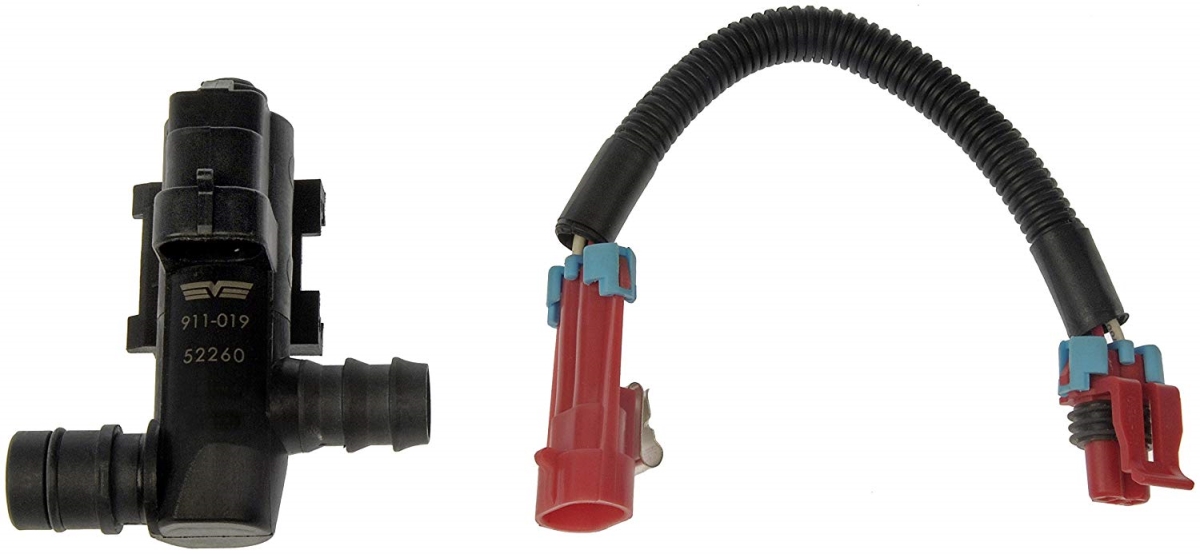 Vapor Canister Vent Valve for 2011-2014 Chevrolet Express 1500, Black