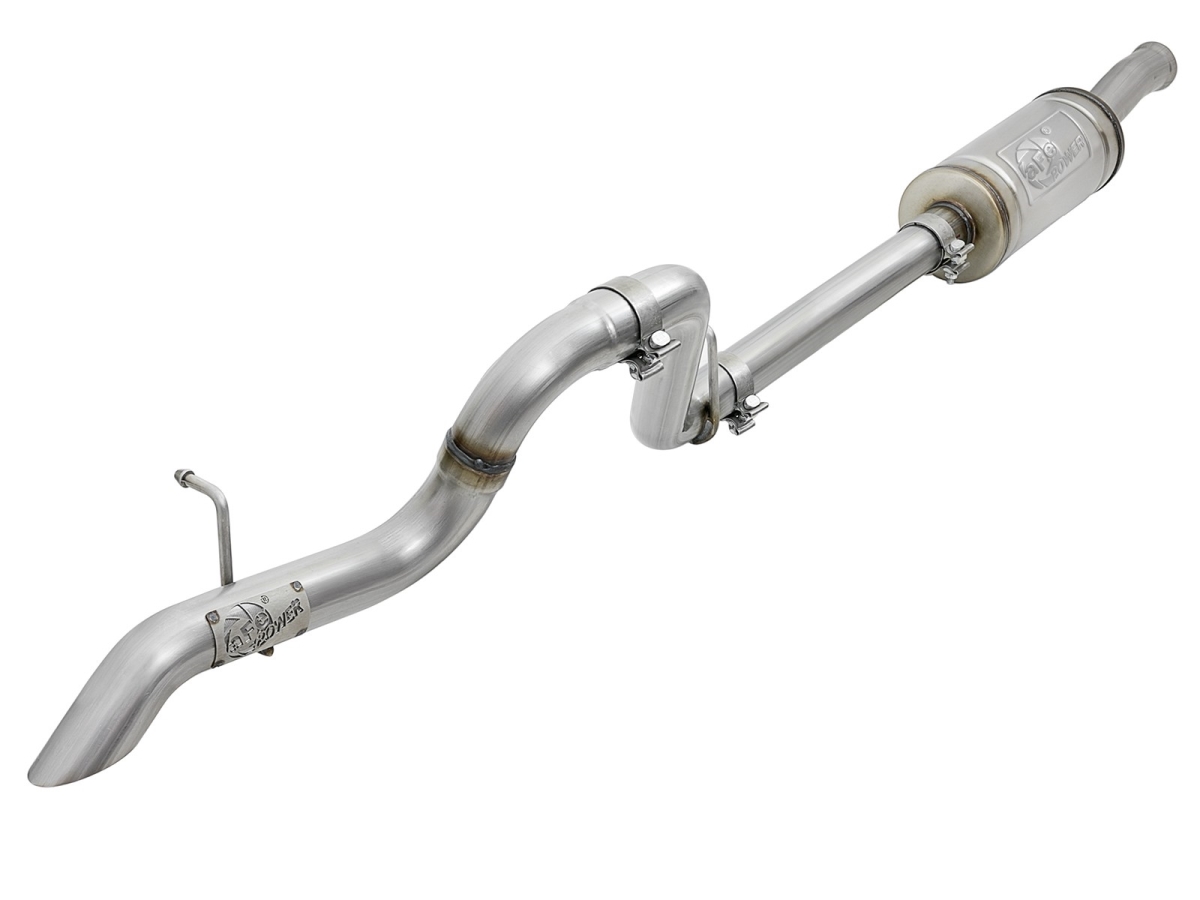 Picture of AFE A15-4948075 Mach Force-Xp Axle-Back Exhaust System Fits for 2019-2019 Jeep Wrangler