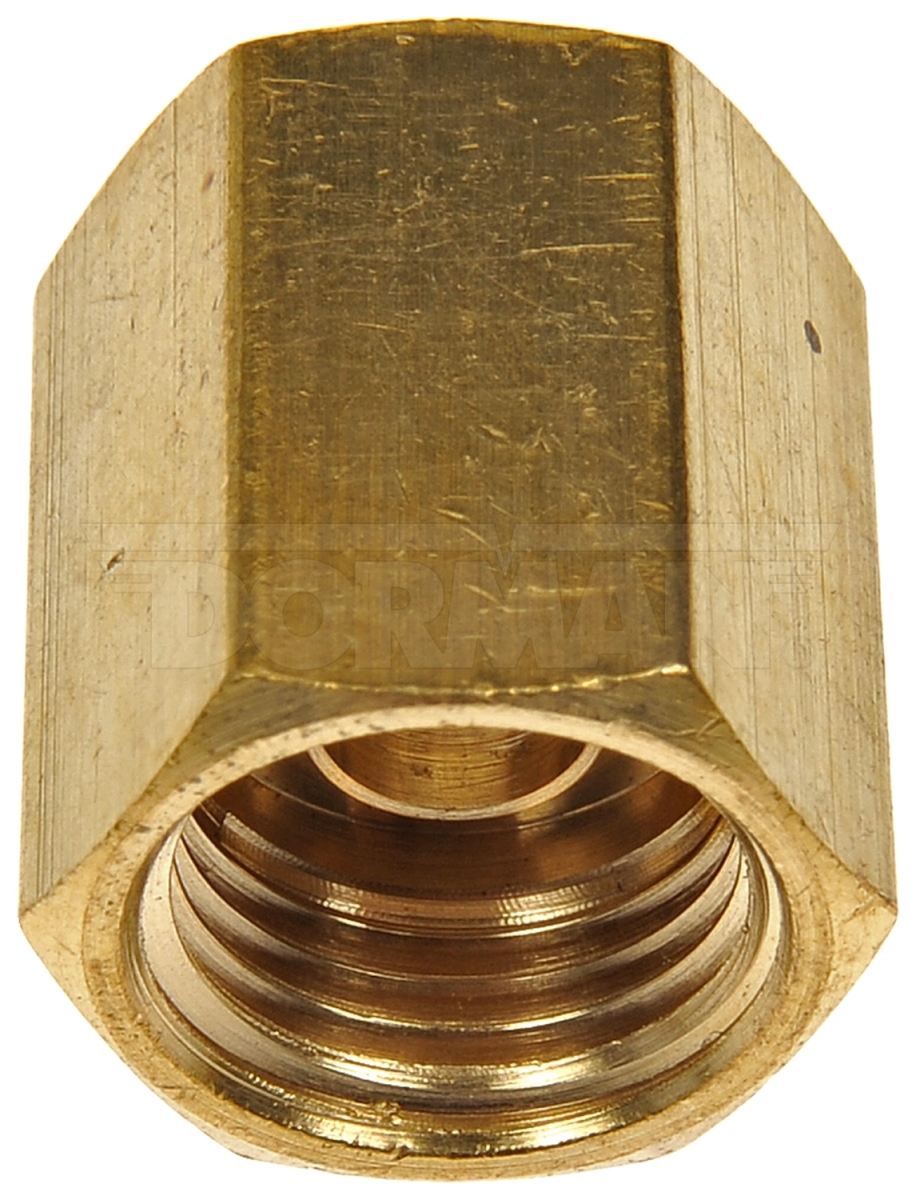D18-4903311 OE Replacement Inverted Flare Coupler Fitting, Gold