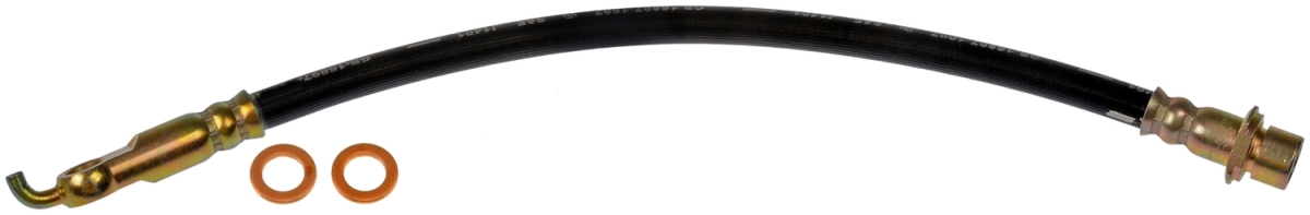 D18-H621125 Brake Line Single Hose for 2008-2011 Lexus LX570, Black