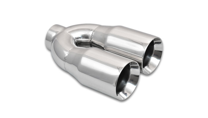 1339 2.5 & 3.5 in. Dual Round Stainless Steel Tips