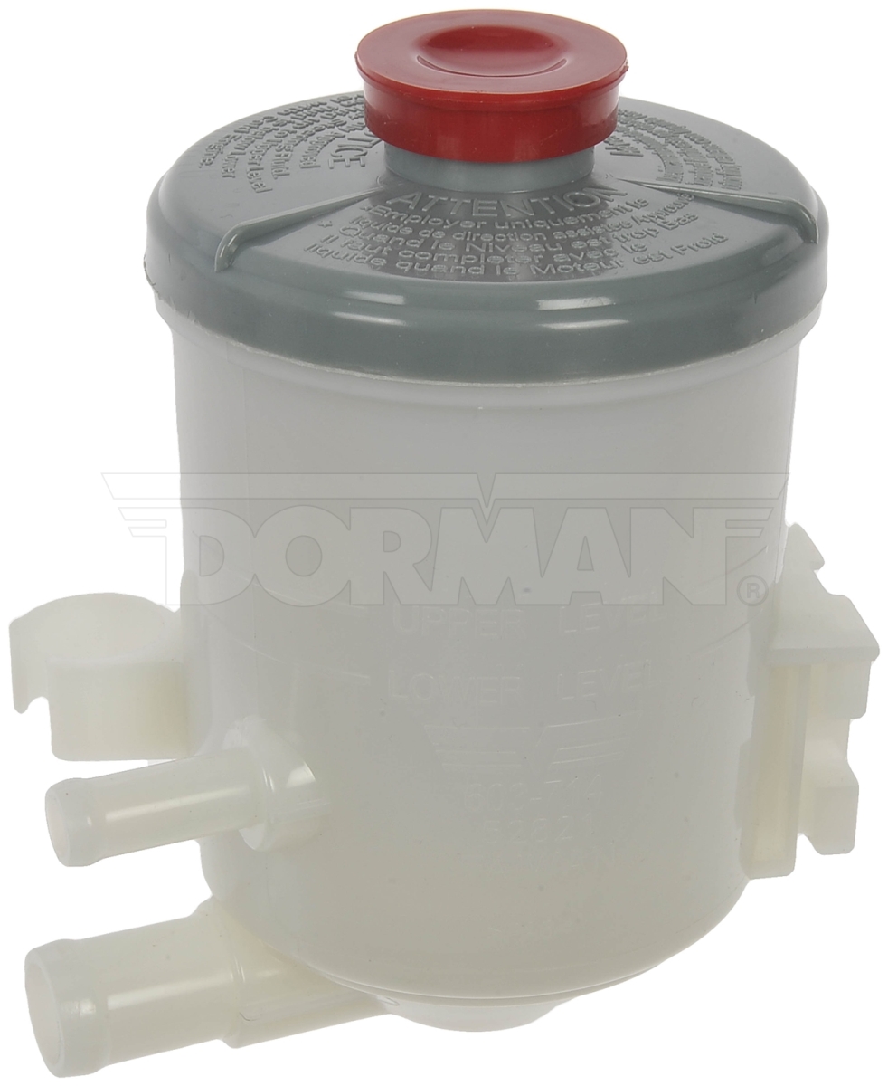 D18-603714 OE Solutions Single Power Steering Reservoir for 2007-2011 Honda CR-V, White, Gray & Red