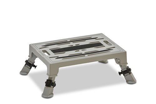 PA275 Aluminum Adjustable Platform Ladder