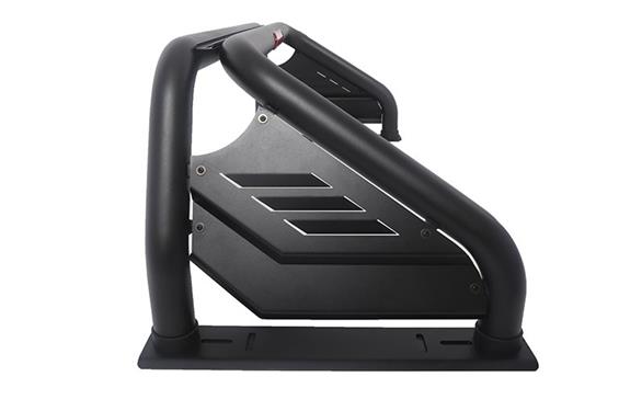 DZ960050B Louvered Sport Bar, Black