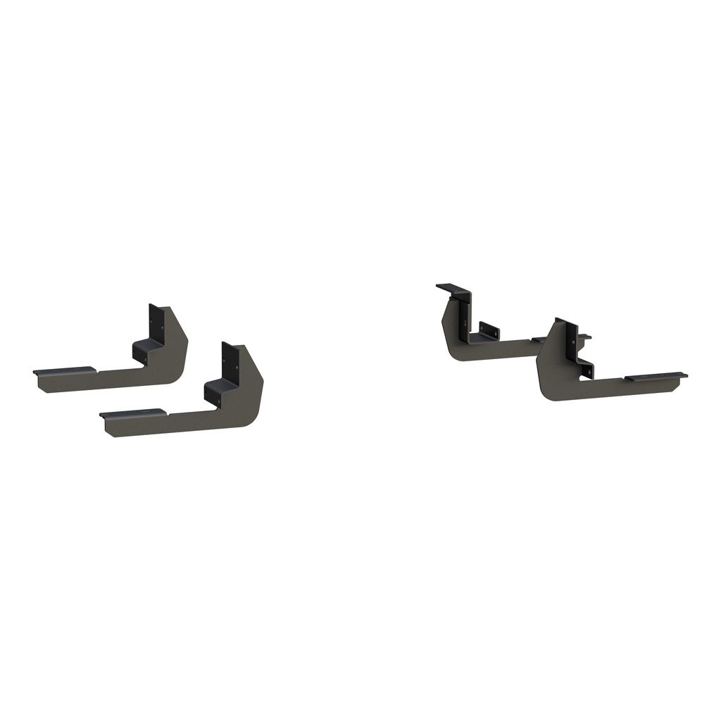 581143 Polished Stainless Stainless Steel Side Entry Steps Bracket Kit