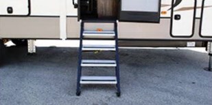 STP42633H 26 in. 4 Step with Strut Assist Weightless RV Steps