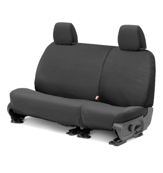 Picture of Covercraft SS8489PCCH SeatSaver Polycotton 2nd Row Charcoal Seat Covers for 2019 Chevy Silverado 1500