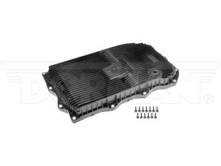 Dorman 265850 Black Transmission Pan with Drain Plug, Gasket & Bolts for 2013-2016 Chrysler